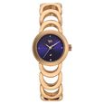 Vyb Bliss By Fastrack Quartz Analog Green Dial Golden Metal Strap Watch For Girls