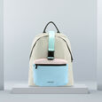 Fastrack Colourblock Laptop Backpack in Off-White - image number 0