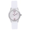 Fastrack Quartz Analog Red Dial Leather Strap Watch for Girls