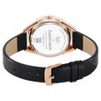 Fastrack Vyb Spotlight Quartz Analog Black Dial Black Leather Strap Watch For Women - image number 4