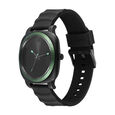 Fastrack Hype All Black Quartz Analog Black Dial With Black Silicone Strap Watch For Unisex - image number 2