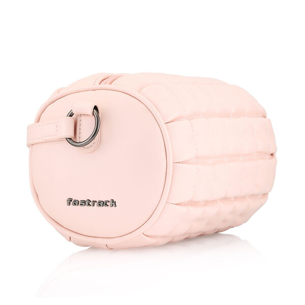 PINK QUILTED SLING BAG - image number 2