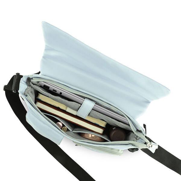 Fastrack Silver Grey Messenger Sling Bag for Girls - image number 6