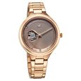 Fastrack Automatic Rose Gold Dial Metal Strap Watch For Girls - image number 1