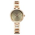 Vyb Seeker By Fastrack Quartz Analog Green Dial Rose Gold Metal Strap Watch For Girls - image number 0