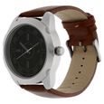 Fastrack Quartz Analog Black Dial Leather Strap Watch for Guys - image number 1