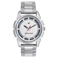 Fastrack Sunburn Quartz Analog Silver Dial Stainless Steel Strap Watch for Guys - image number 1