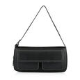 Fastrack Structured Shoulder Bag with Pockets in Black - image number 0