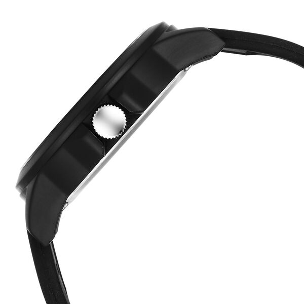 Fastrack Tees Urbanique Quartz Analog Black Dial Silicon Strap Watch For Guys - image number 3