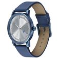 Fastrack Style Up Silver Dial Leather Strap Watch for Guys - image number 2