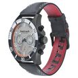 Fastrack Hitlist Quartz Chronograph Grey Dial Leather Strap Watch for Guys - image number 2