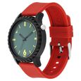 Fastrack Quartz Analog Green Dial Silicone Strap Watch for Unisex - image number 2