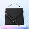Fastrack Tan Structured Satchel Bag for Women