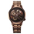 Fastrack Exuberant Quartz Multifunction Brown Dial Stainless Steel Strap Watch for Guys - image number 1