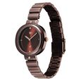Fastrack Vyb Diva Quartz Analog Brown Dial Metal Strap Watch For Girls - image number 4