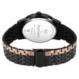 Vyb Phantom By Fastrack Quartz Analog Two Toned Dial Two Toned Stainless Steel Strap Watch For Guys - image number 5