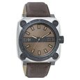 Fastrack Quartz Analog Black Dial Leather Strap Watch for Guys