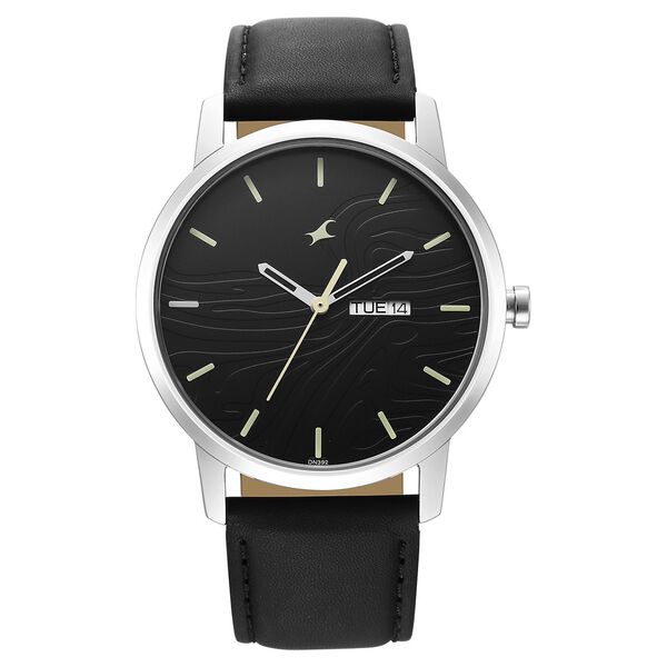 Fastrack Urban Camo Black Dial Watch for Guys - image number 1