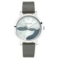 Fastrack Bare Basics Quartz Analog Silver Dial Leather Strap Watch for Girls - image number 2