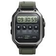 Fastrack Active Pro with 4.69 cm AMOLED Display and AOD, Functional Crown, BT Calling Rugged Smartwatch with Black Strap