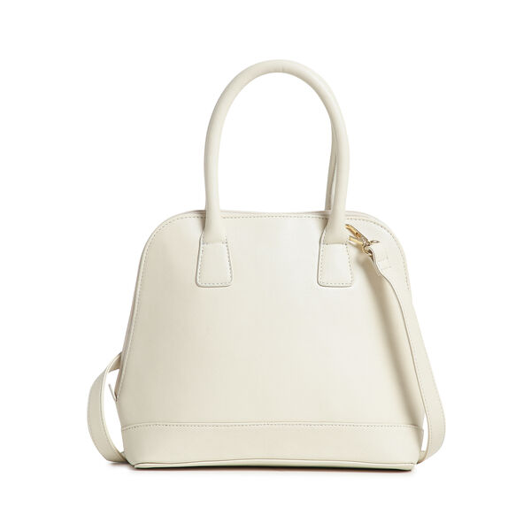 Fastrack Structured Satchel Bag for Women | Classic Bag for Girls, Ladies, Women |� Spacious Bag for College, Work Made of High Quality Faux Leather (White) - image number 2