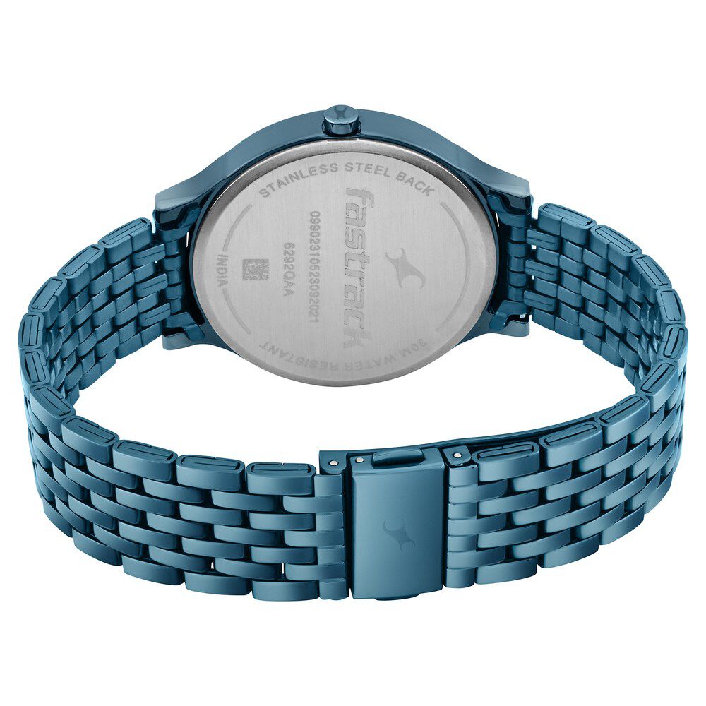 Fastrack stainless steel back water resistant quartz on sale