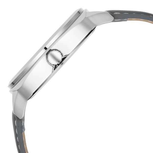 Fastrack Stunners X Quartz Analog Grey Dial Leather Strap Watch For Guys - image number 3