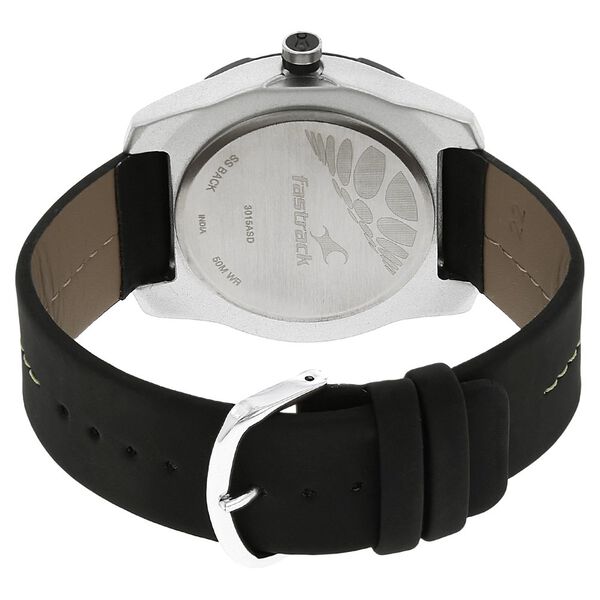 Fastrack Quartz Analog Grey Dial Plastic Strap Watch for Guys - image number 3