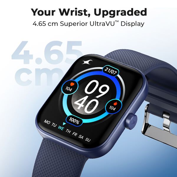 Fastrack Smart Revoltt S1 Smartwatch with 1.83" Ultra VU Display, BT Calling - image number 2
