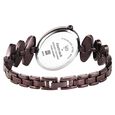 Vyb Successor By Fastrack Quartz Analog Brown Dial Brown Metal Strap Watch For Girls - image number 5