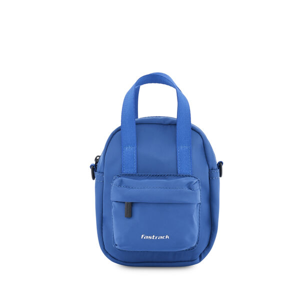 Fastrack Snack-Pack Blue Sling Bag with Detachable Sling - image number 2
