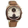 Fastrack Gelato Brown chronograph watch with Cookies n Cream dial for Guys - image number 2