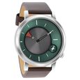 Fastrack MetaWe Quartz Analog Green Dial Leather Strap Watch For Guys - image number 1