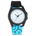 Fastrack Hashtag Quartz Analog White Dial Silicone Strap Unisex Watch