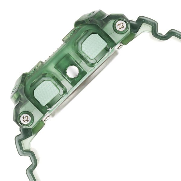 Fastrack StreetStyle Digital Dial Translucent Green PU Strap Watch For Guys - image number 3