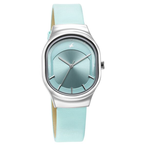 Fastrack Snob X Blue Dial Leather Strap Watch for Girls - image number 1