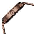 Fastrack Pulse IV Dual Time Analog Watch with Brown Dial & Brown Stainless Steel Strap For Guys - image number 4