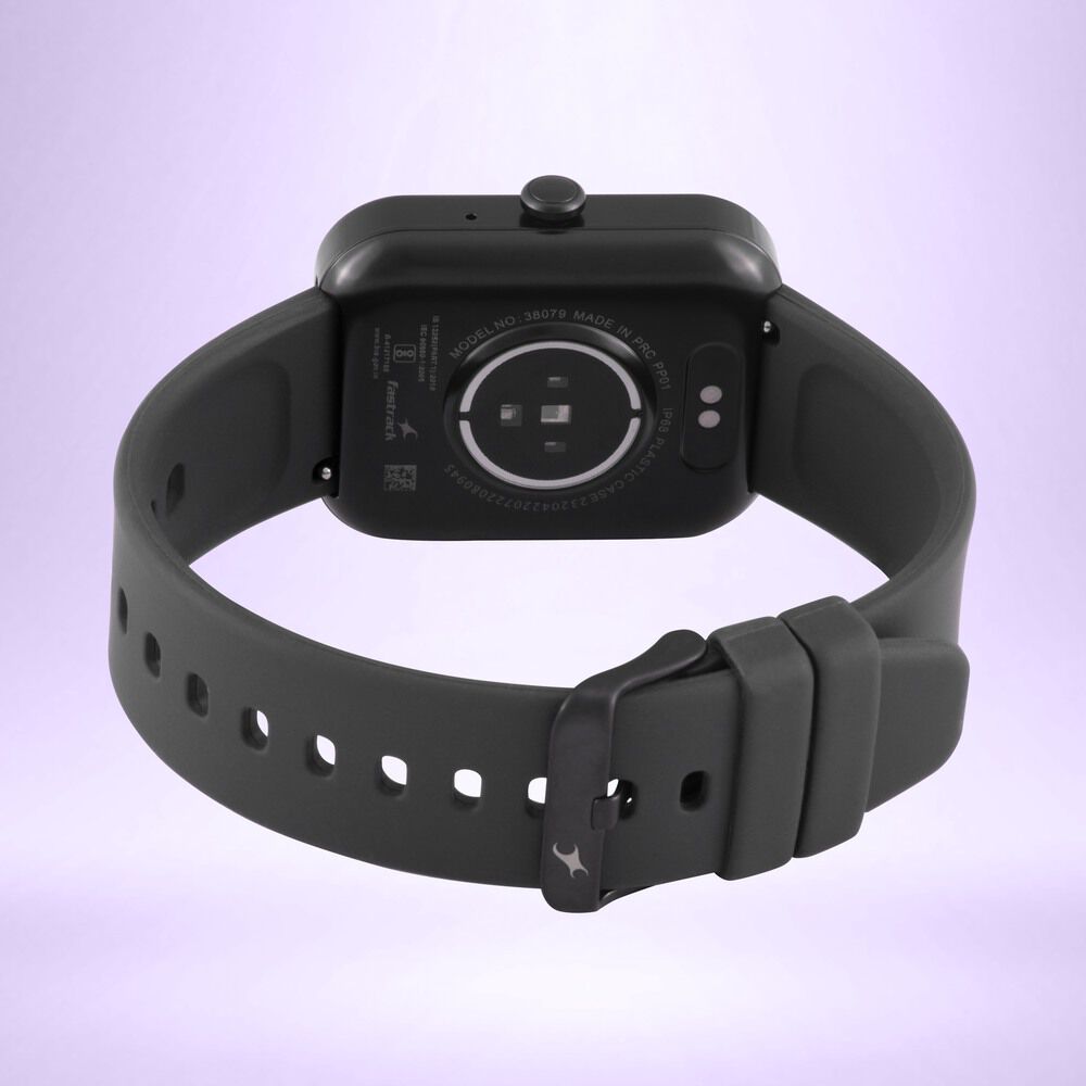 Fastrack reflex smartwatch black new arrivals band