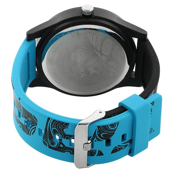 Fastrack Quartz Analog Black Dial Plastic Strap Watch for Unisex - image number 3