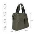 Olive Edge Nylon Satchel - image number 2