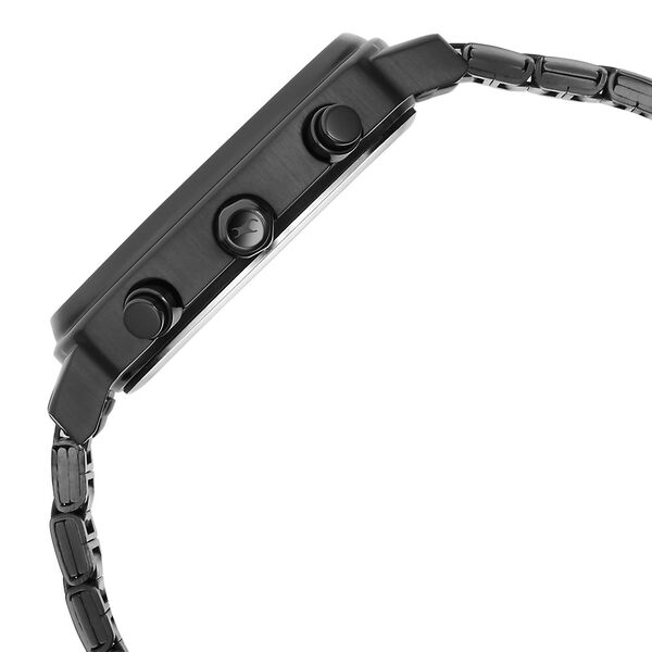 Fastrack Kronos Chronograph Black Dial Black Stainless Steel Strap Watch For Guys - image number 3