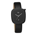 Fastrack Vyb Prodigy Quartz Analog Black Dial Leather Strap Watch for Girls - image number 1