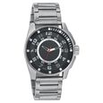 Fastrack Quartz Analog Silver Dial Leather Strap Watch for Guys