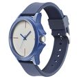 Fastrack Tees Quartz Analog White Dial Silicone Strap Unisex Watch - image number 2