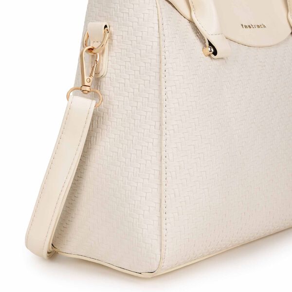 Ivory gridelle satchel - image number 5