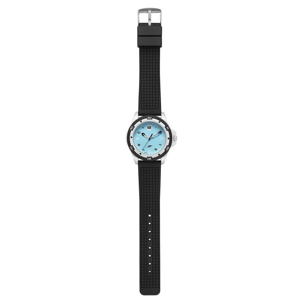 SF Sporty Blue Dial Polyurethane Strap Watch for Men