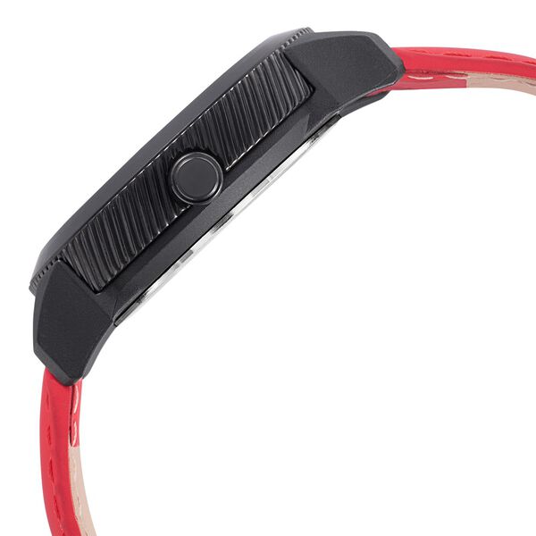 Fastrack Modular Quartz Analog Silver Dial Leather Strap Watch for Girls - image number 3