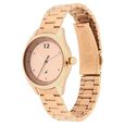 Fastrack Quartz Analog Rose Gold Dial Stainless Steel Strap Watch for Girls - image number 2