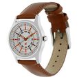 Fastrack Warpaint Quartz Analog Silver Dial Leather Strap Watch for Girls - image number 2
