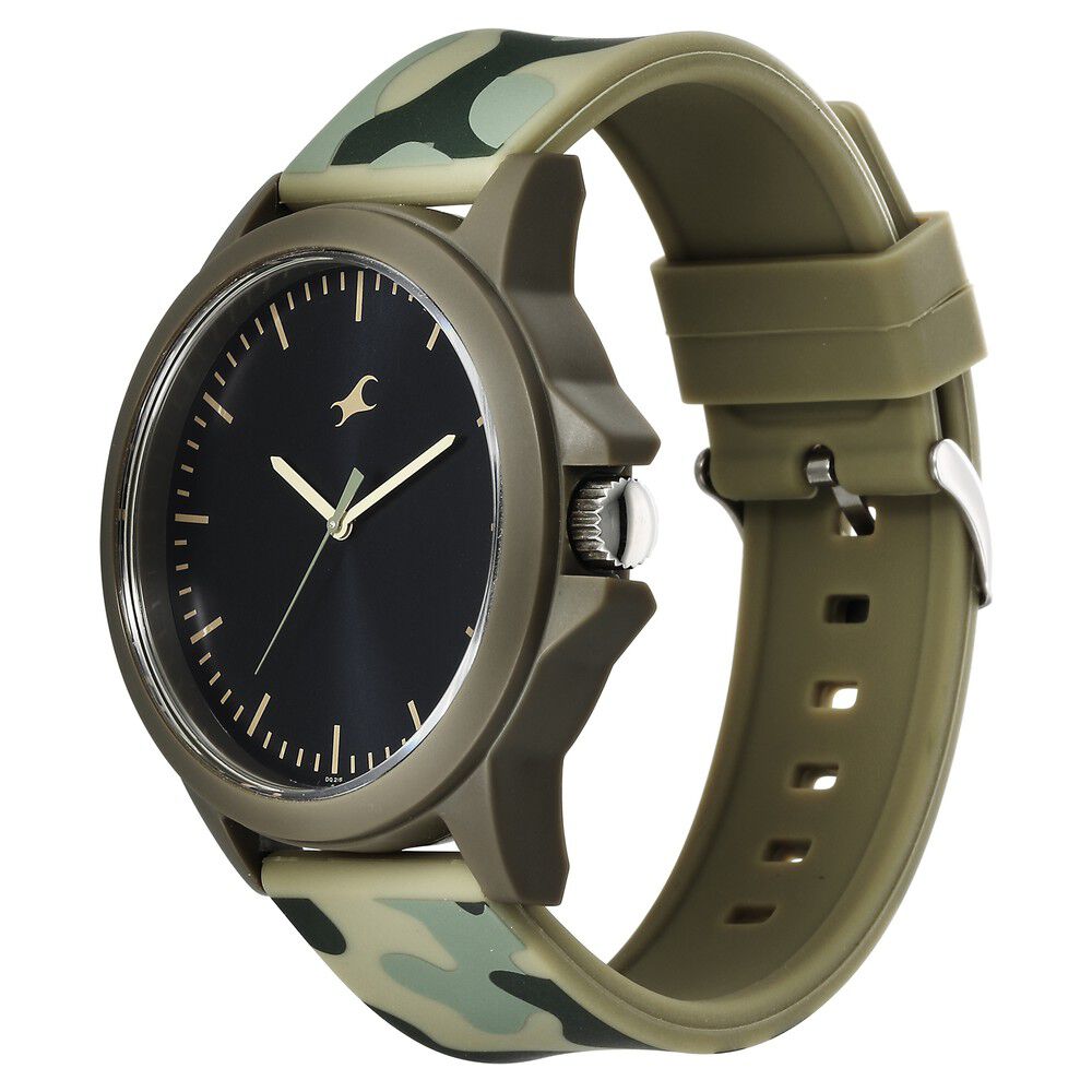 Fastrack camouflage watch new arrivals